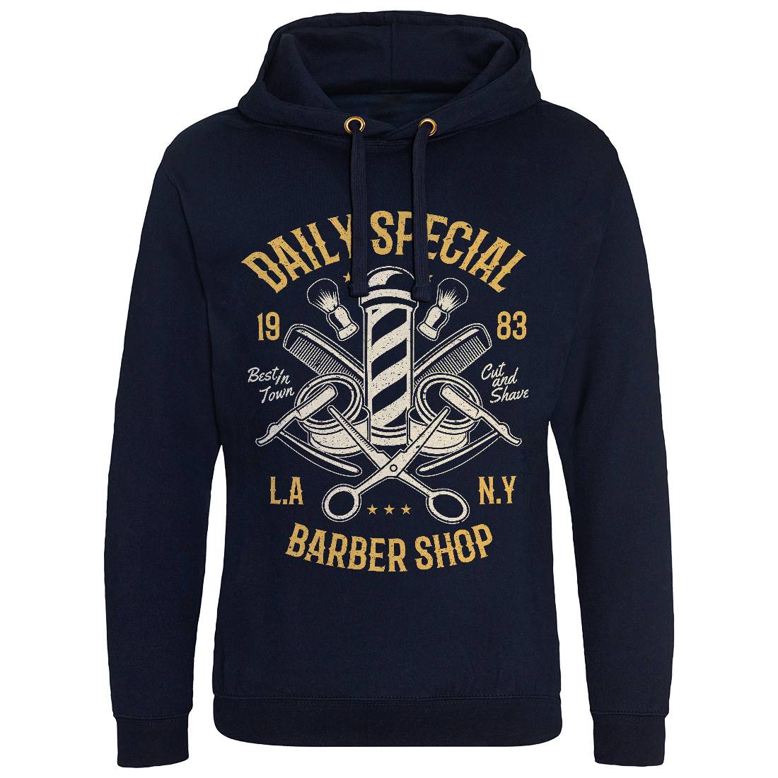 Daily Special Shop Mens Hoodie Without Pocket Barber A041