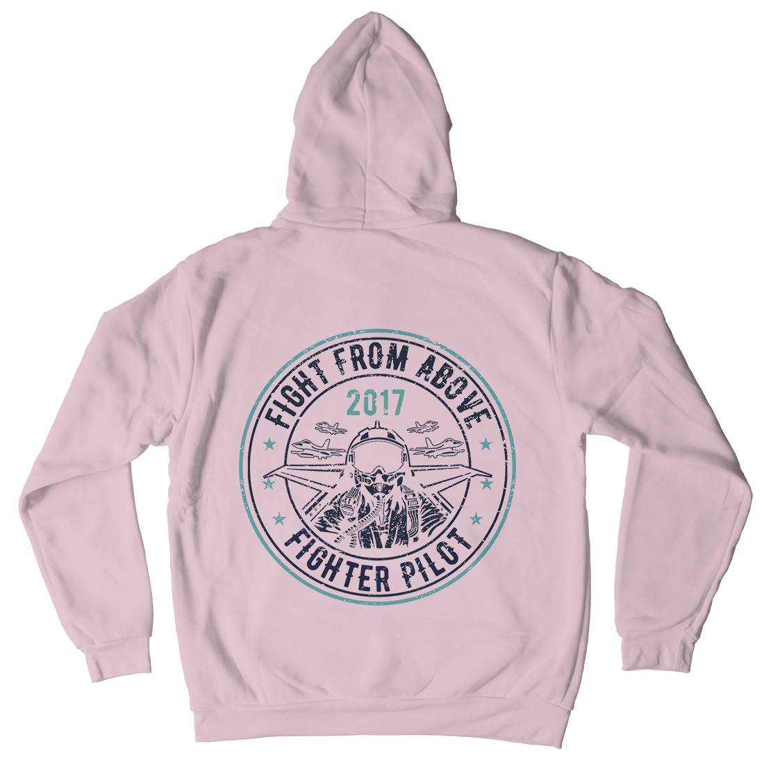 Death From Above Kids Crew Neck Hoodie Army A043