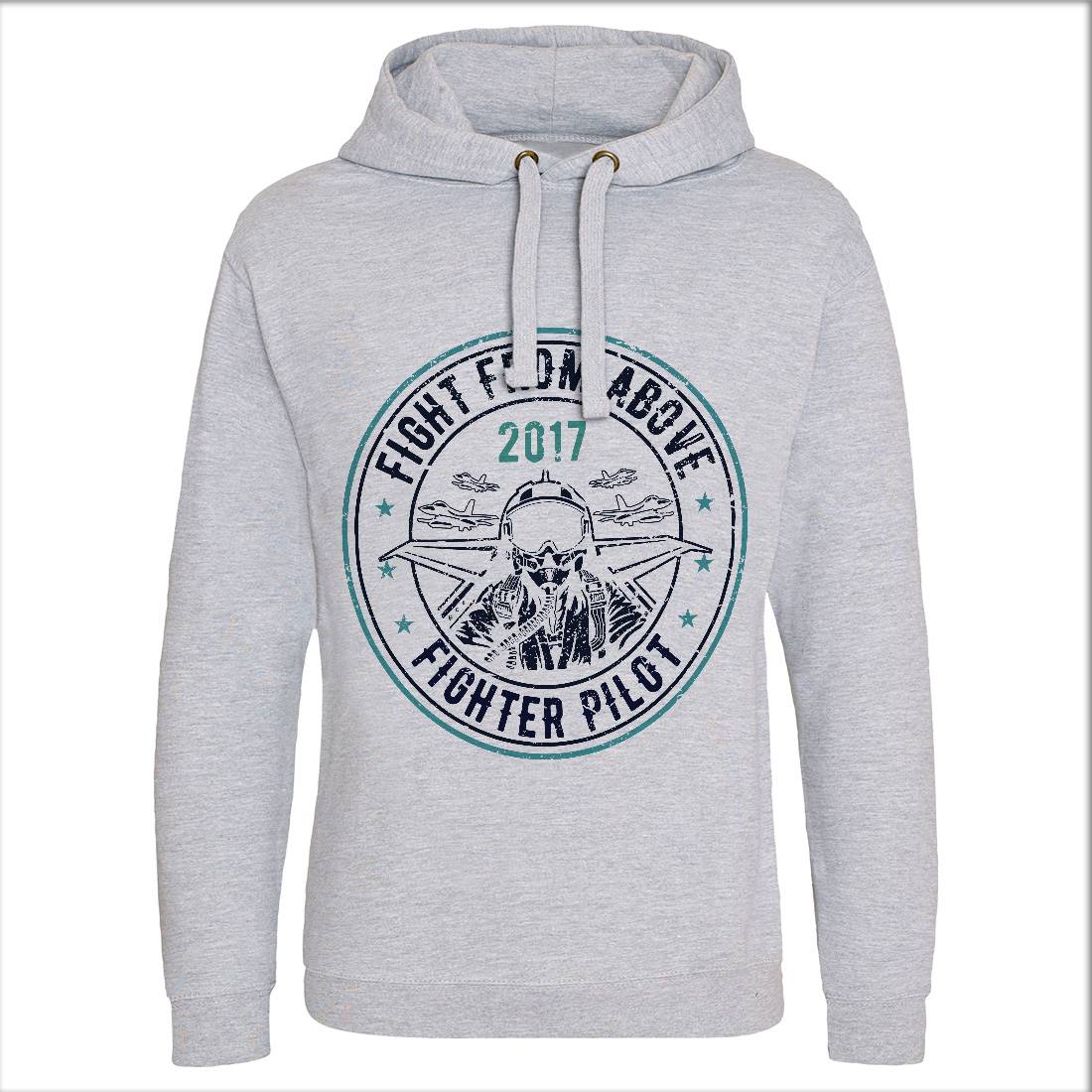 Death From Above Mens Hoodie Without Pocket Army A043
