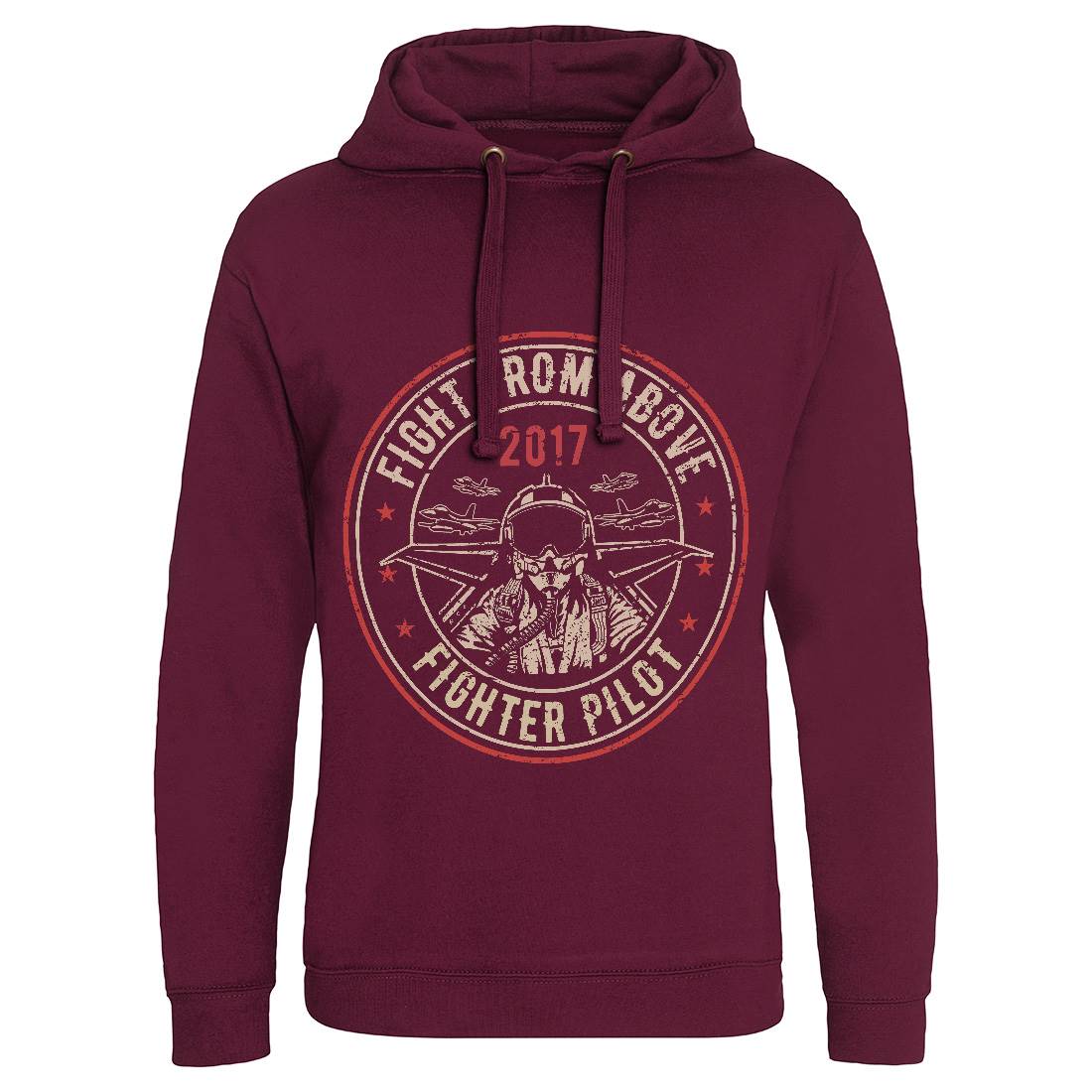Death From Above Mens Hoodie Without Pocket Army A043