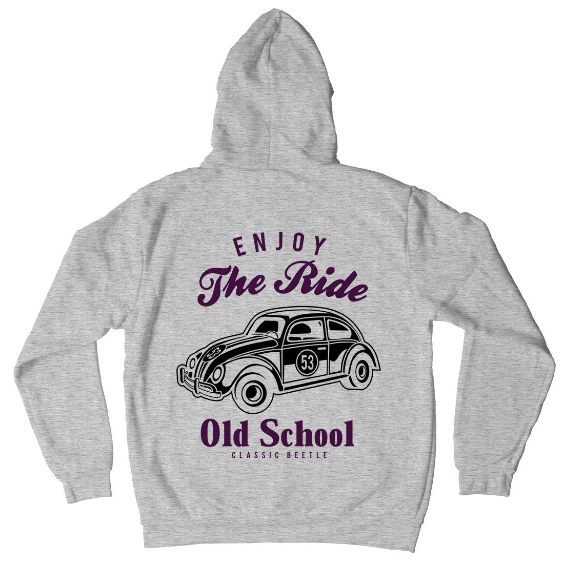 Enjoy The Ride Kids Crew Neck Hoodie Cars A047