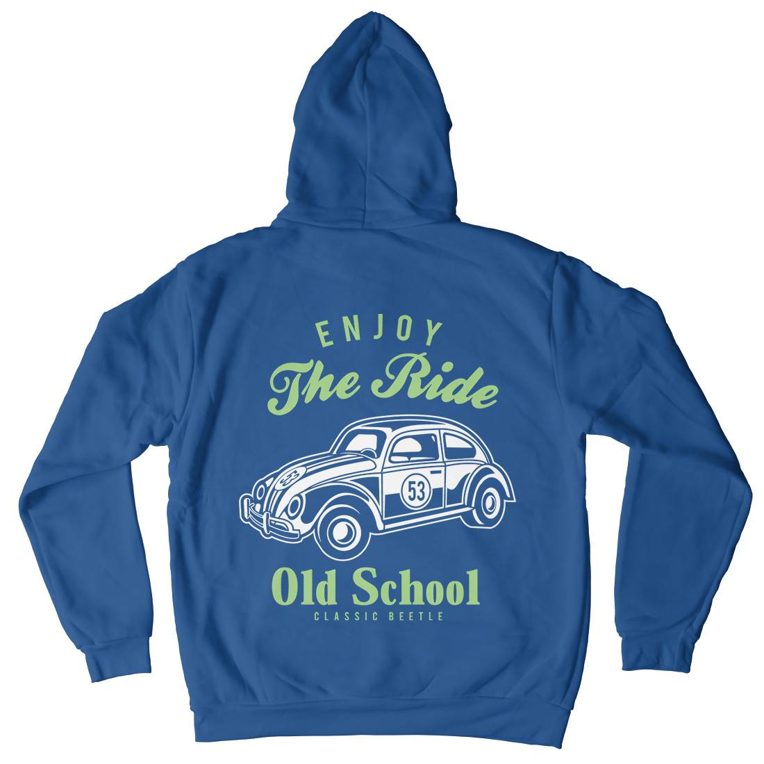 Enjoy The Ride Mens Hoodie With Pocket Cars A047