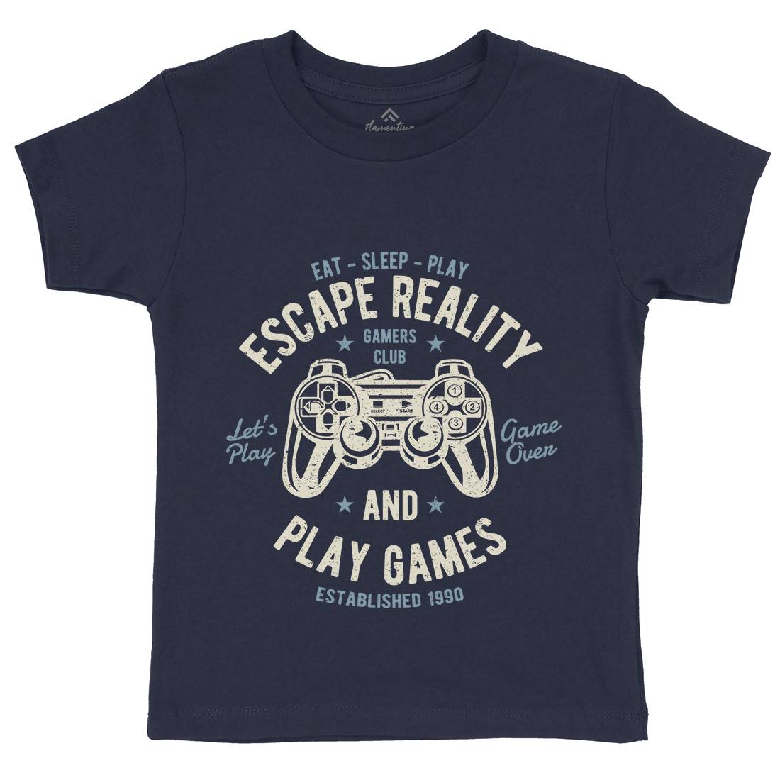 Escape Reality Kids Crew Neck T-Shirt Geek A048