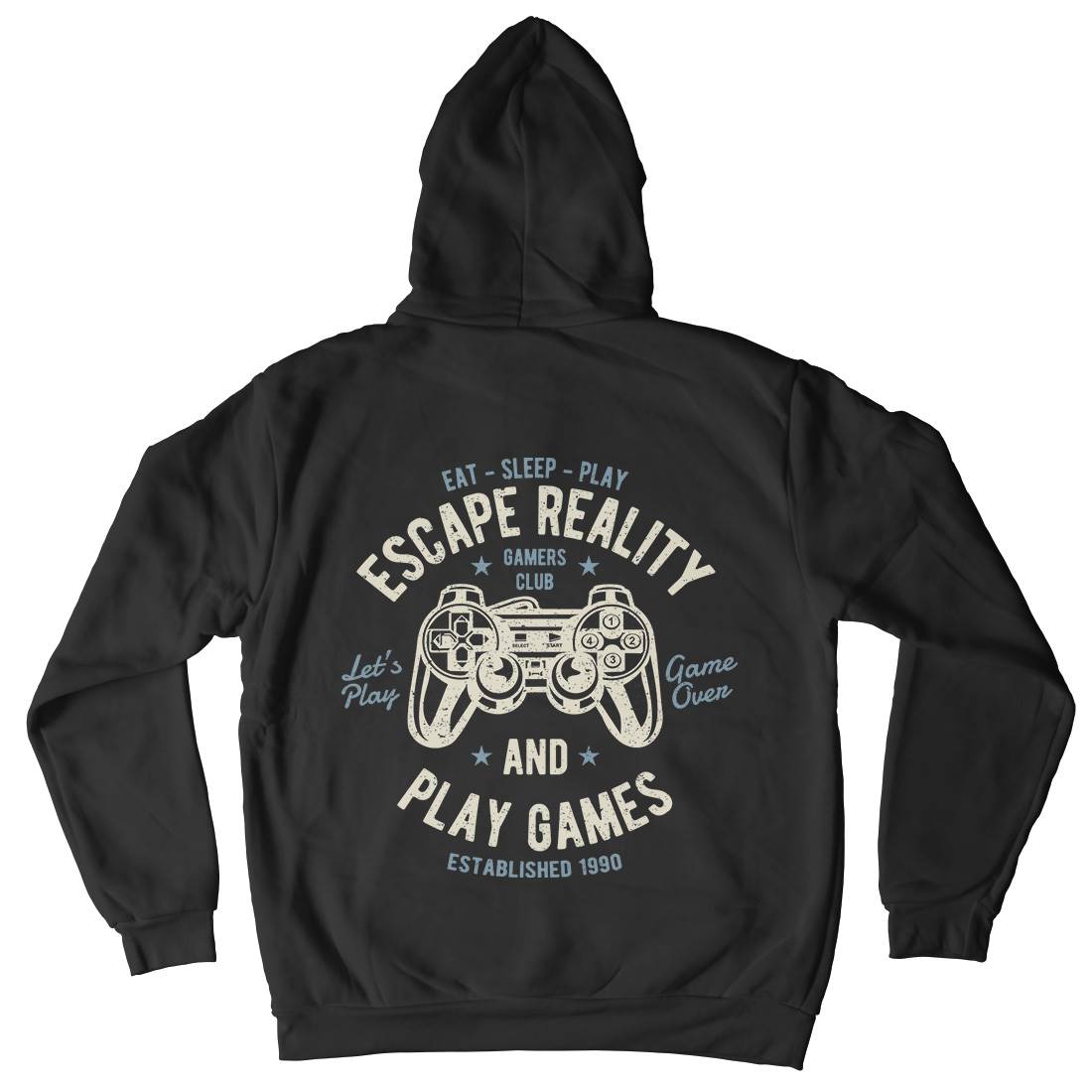 Escape Reality Kids Crew Neck Hoodie Geek A048
