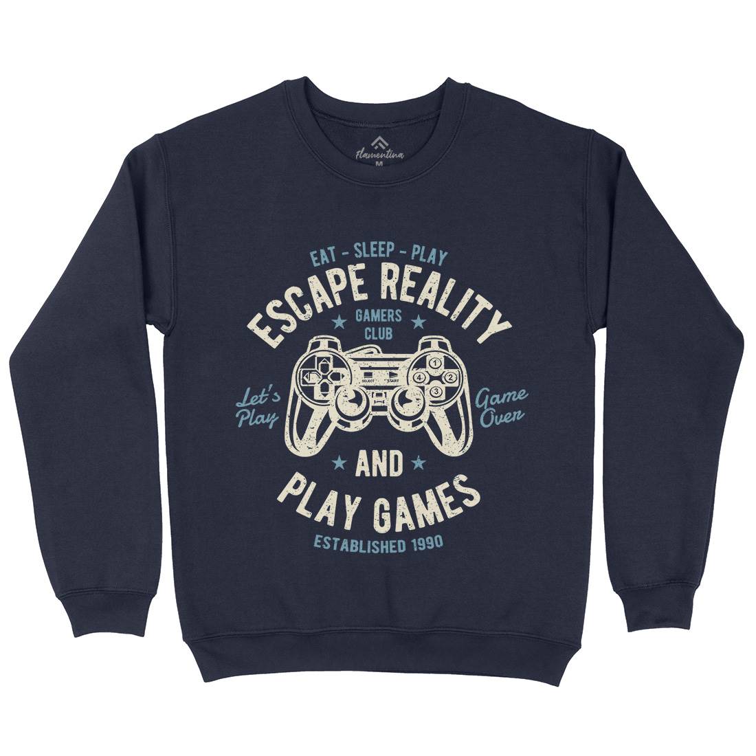 Escape Reality Kids Crew Neck Sweatshirt Geek A048