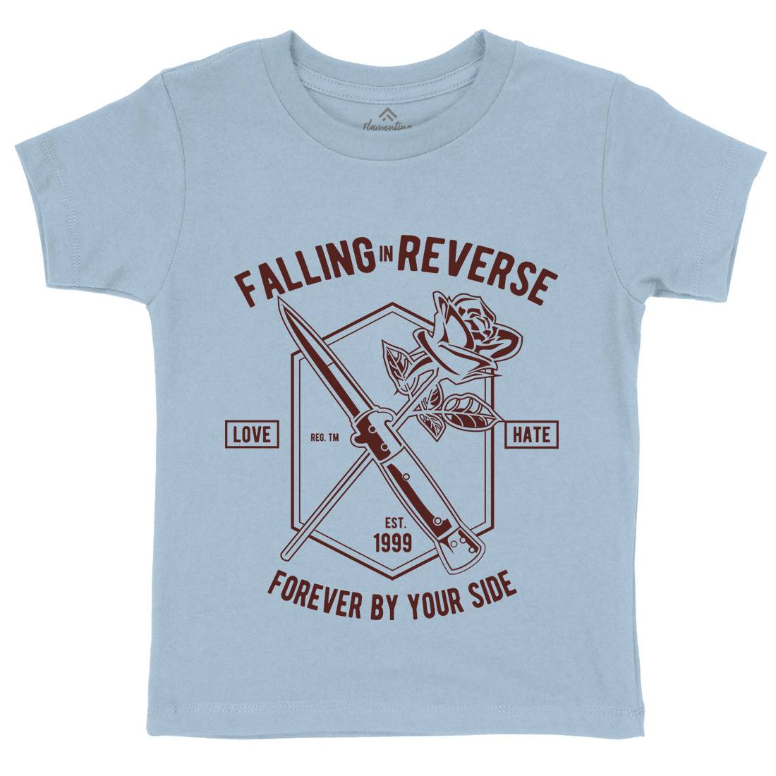 Falling In Reverse Kids Crew Neck T-Shirt Warriors A050