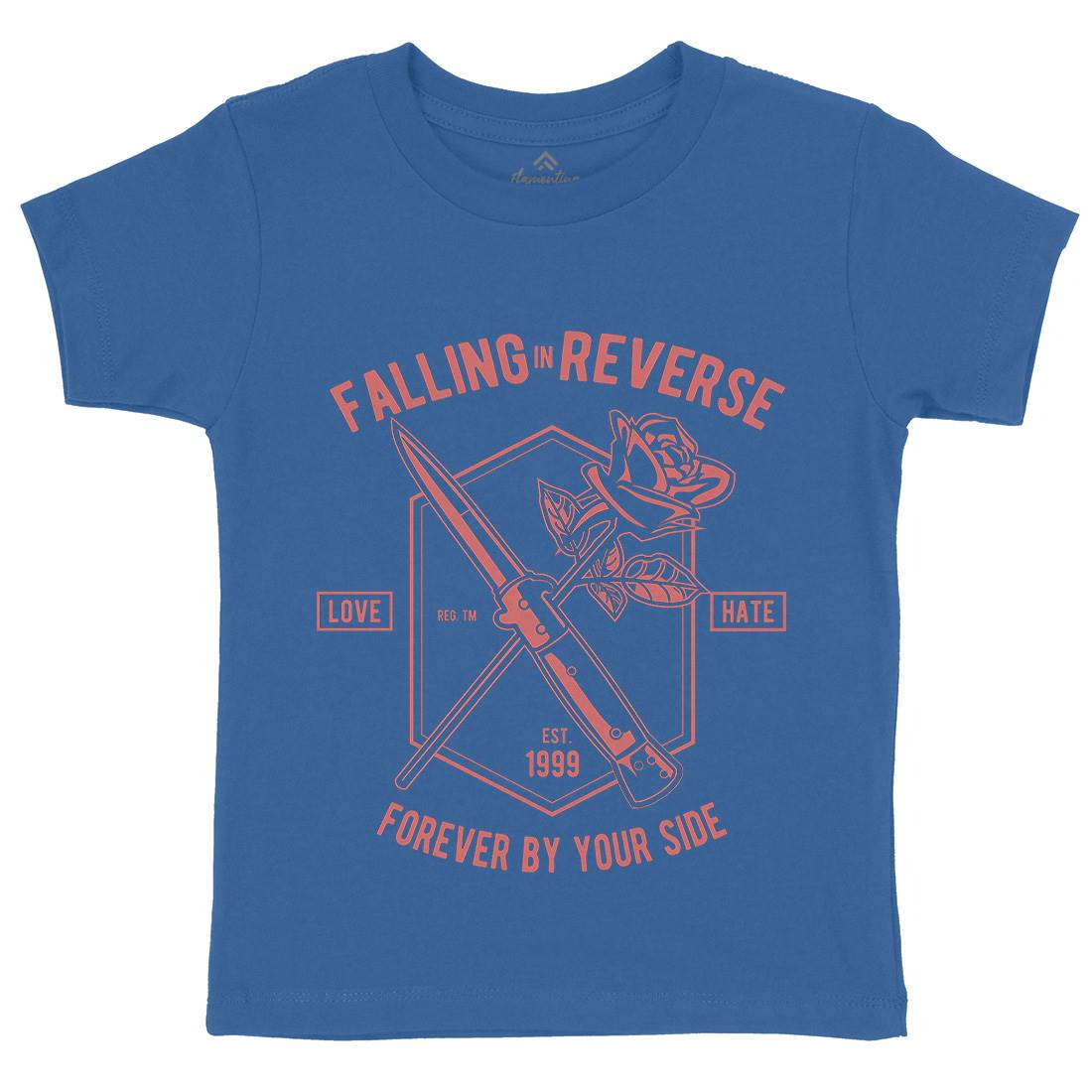 Falling In Reverse Kids Crew Neck T-Shirt Warriors A050