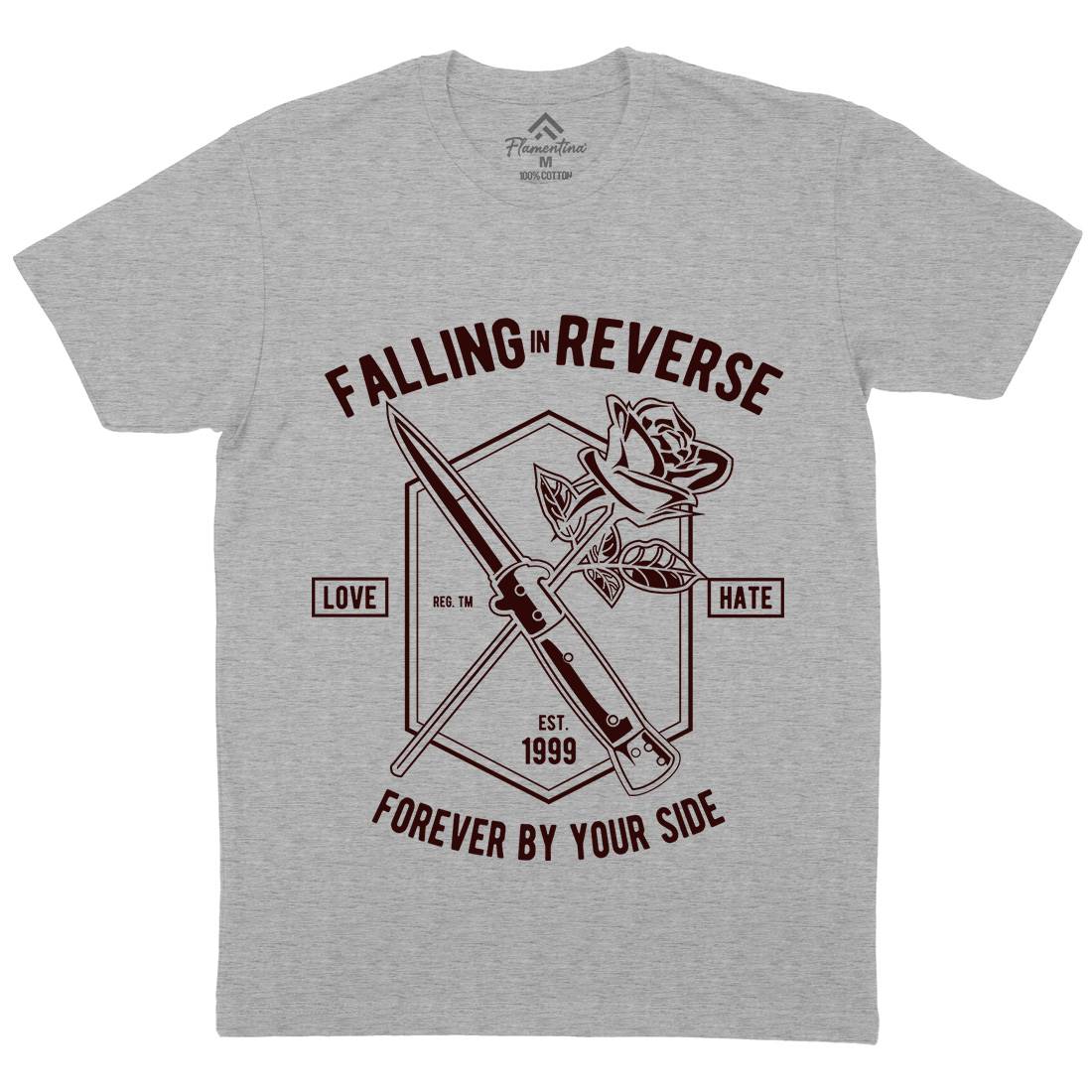 Falling In Reverse Mens Organic Crew Neck T-Shirt Warriors A050