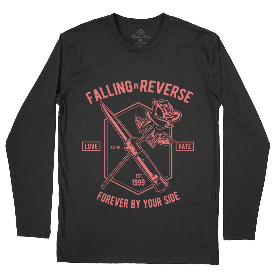 Falling In Reverse Mens Long Sleeve T-Shirt Warriors A050