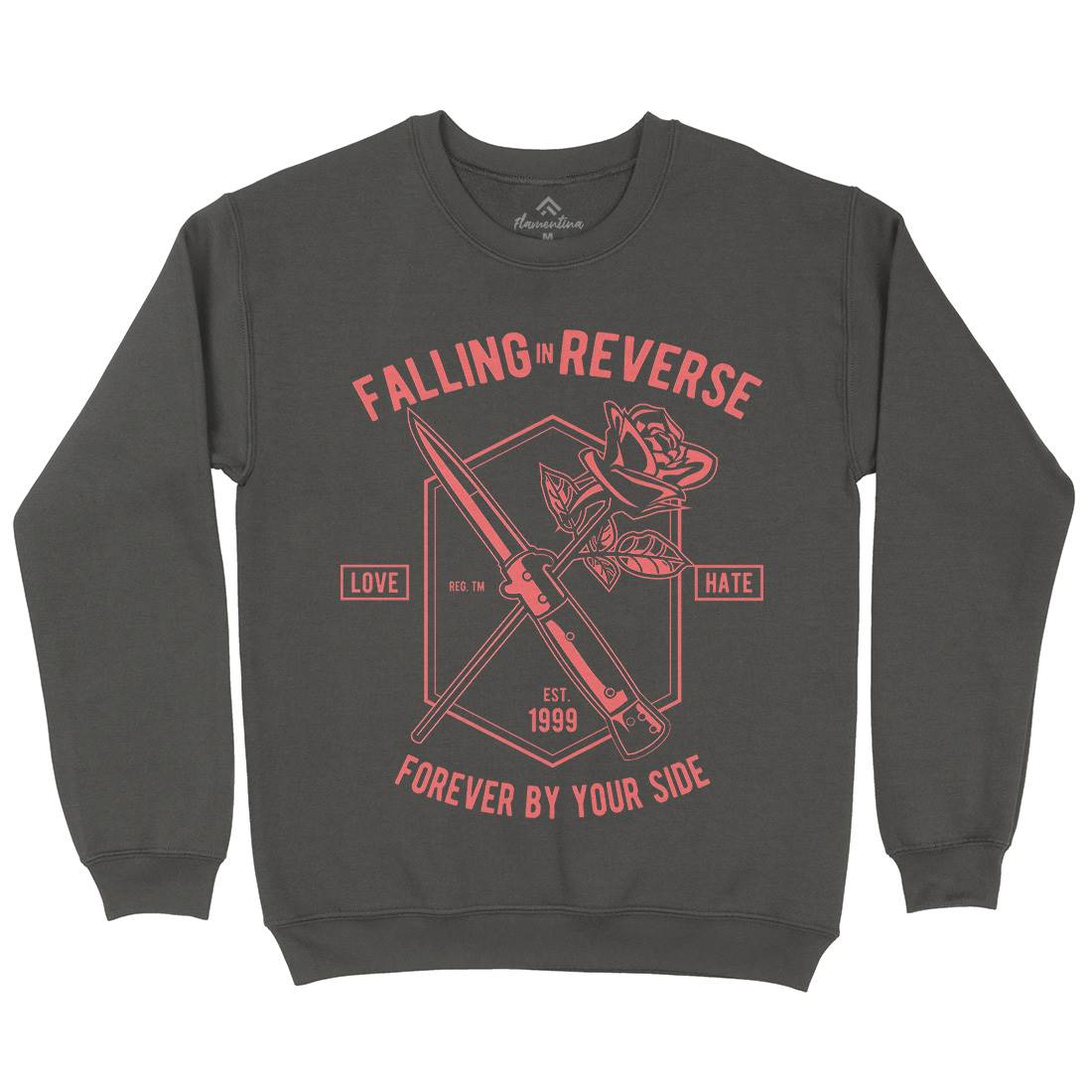 Falling In Reverse Kids Crew Neck Sweatshirt Warriors A050