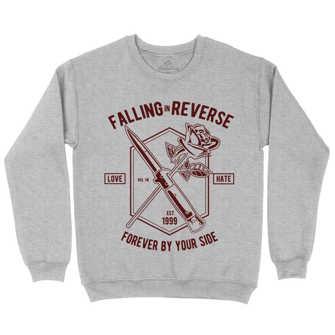 Falling In Reverse Mens Crew Neck Sweatshirt Warriors A050