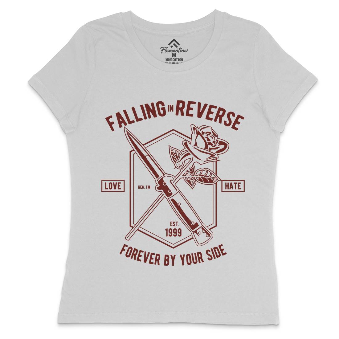 Falling In Reverse Womens Crew Neck T-Shirt Warriors A050