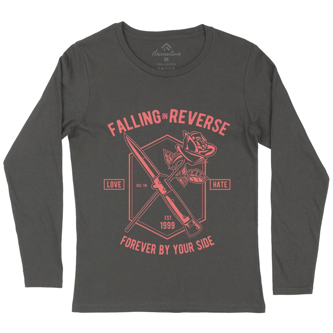 Falling In Reverse Womens Long Sleeve T-Shirt Warriors A050