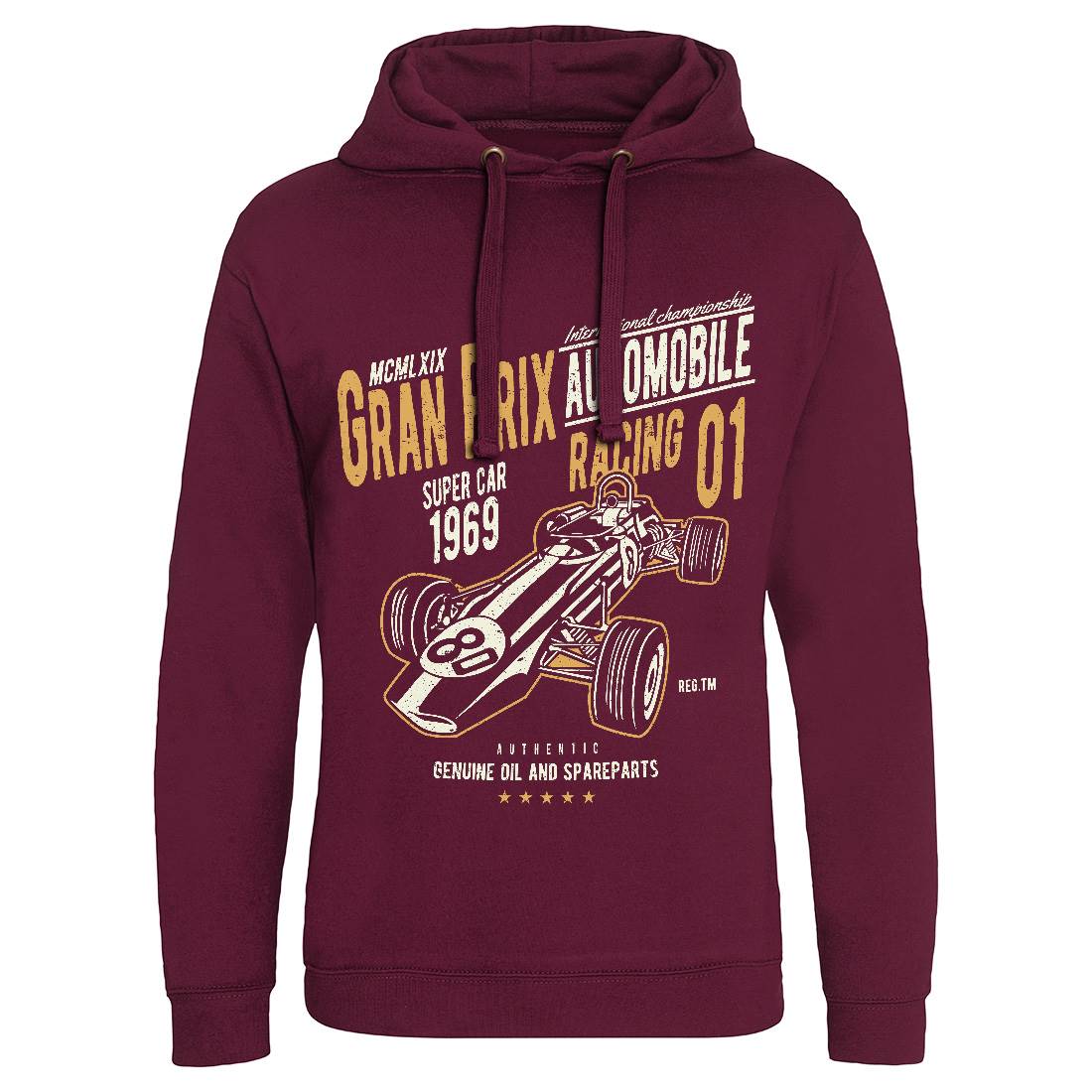 Car Racing Mens Hoodie Without Pocket Cars A055
