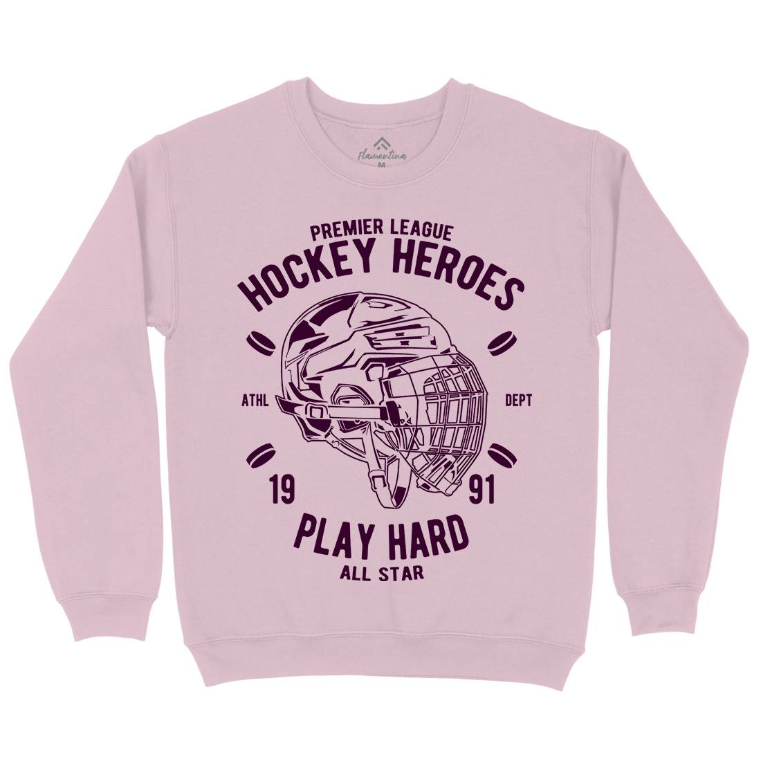 Hockey Heroes Kids Crew Neck Sweatshirt Sport A064