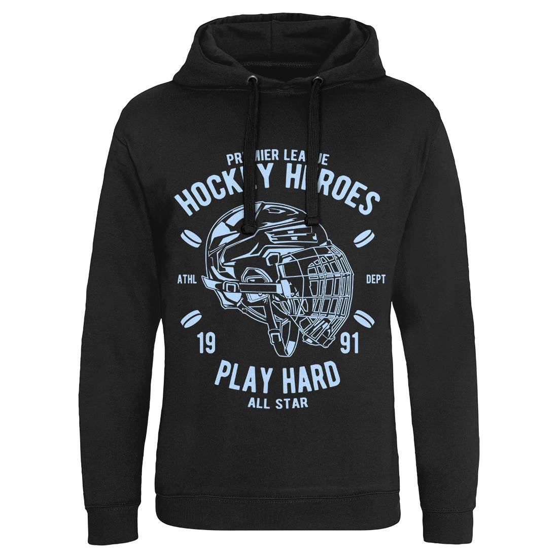 Hockey Heroes Mens Hoodie Without Pocket Sport A064