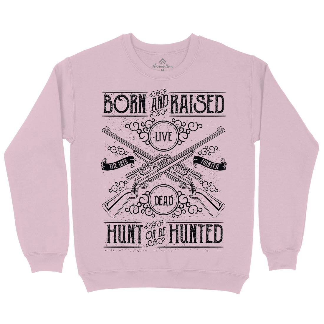 Hunt Or Be Hunted Kids Crew Neck Sweatshirt Sport A069