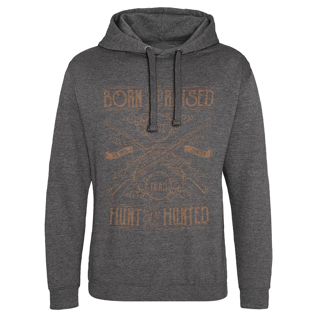 Hunt Or Be Hunted Mens Hoodie Without Pocket Sport A069