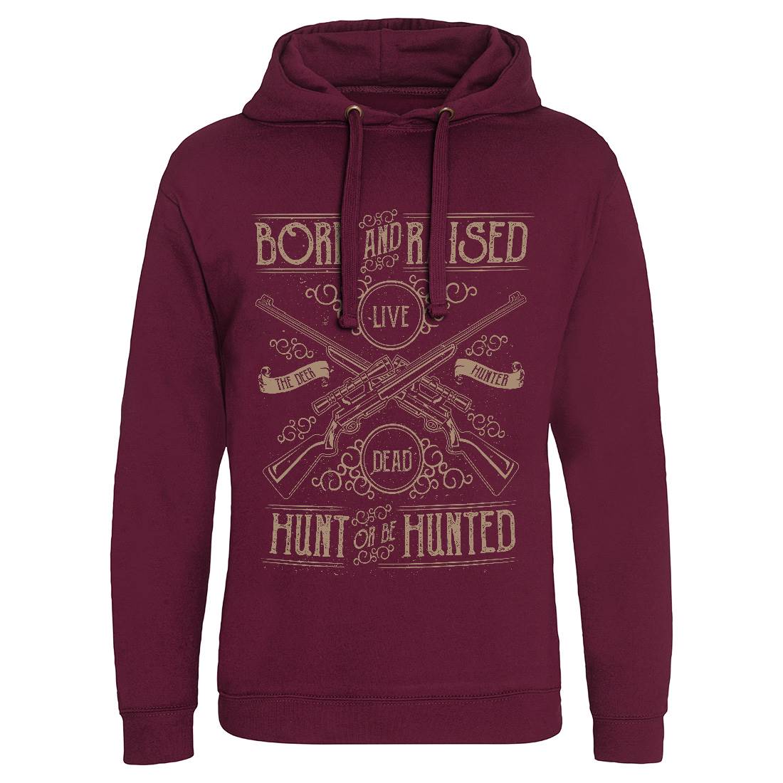 Hunt Or Be Hunted Mens Hoodie Without Pocket Sport A069