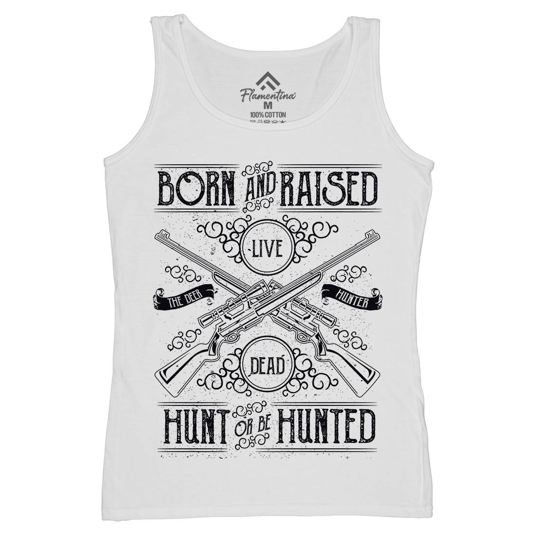 Hunt Or Be Hunted Womens Organic Tank Top Vest Sport A069