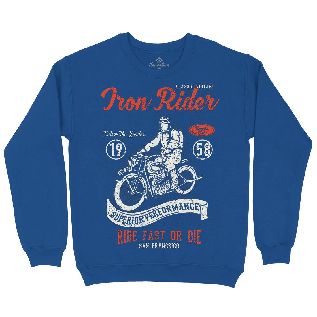 Iron Rider Kids Crew Neck Sweatshirt Motorcycles A072