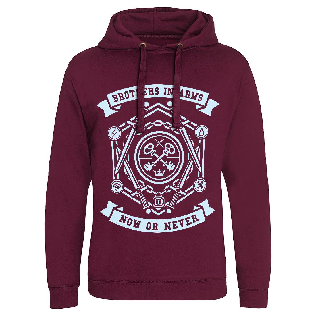 Keys Mens Hoodie Without Pocket Religion A076