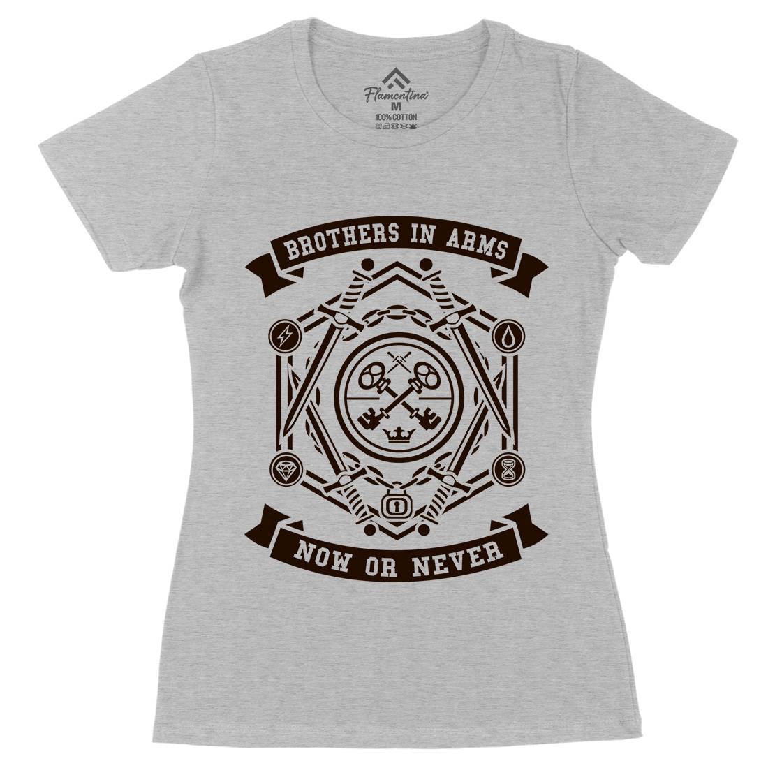 Keys Womens Organic Crew Neck T-Shirt Religion A076