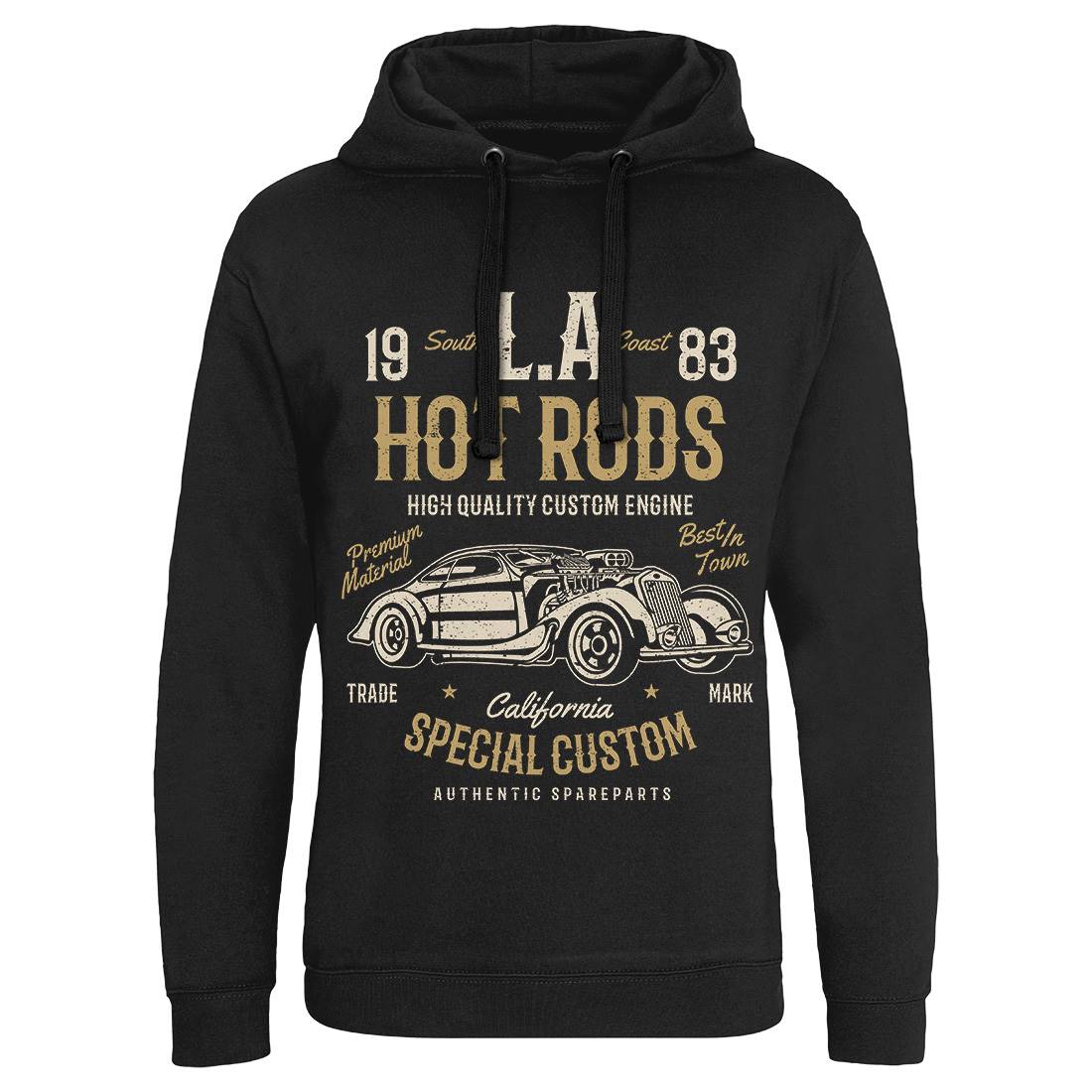 La Hot Rods Mens Hoodie Without Pocket Cars A079