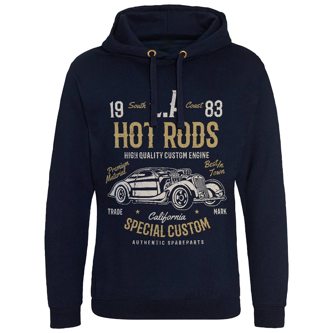 La Hot Rods Mens Hoodie Without Pocket Cars A079