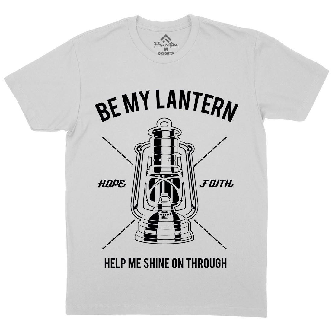 Lantern Mens Crew Neck T-Shirt Religion A081