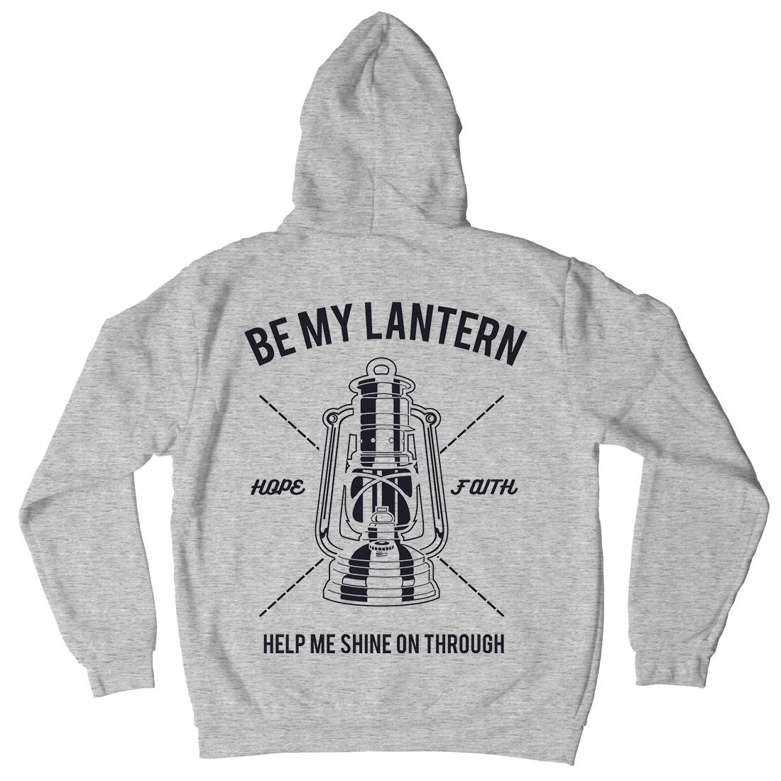 Lantern Mens Hoodie With Pocket Religion A081