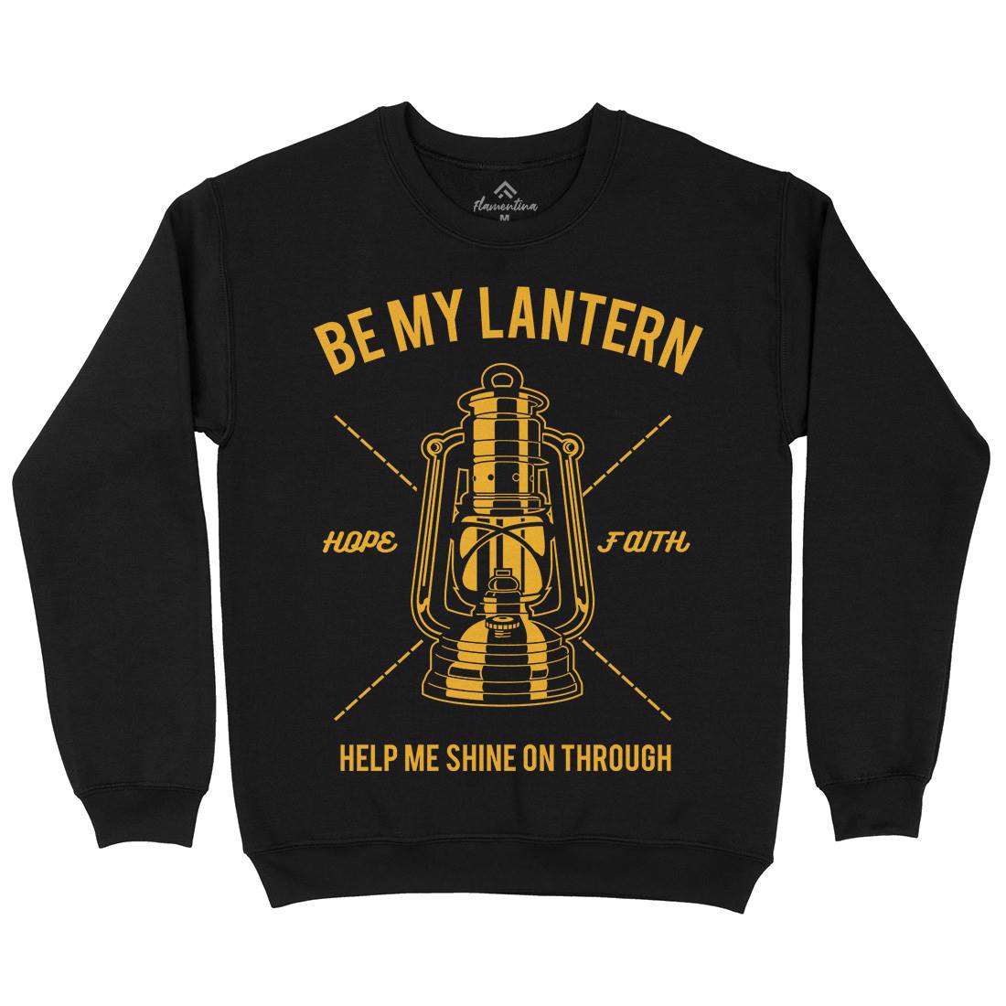 Lantern Mens Crew Neck Sweatshirt Religion A081