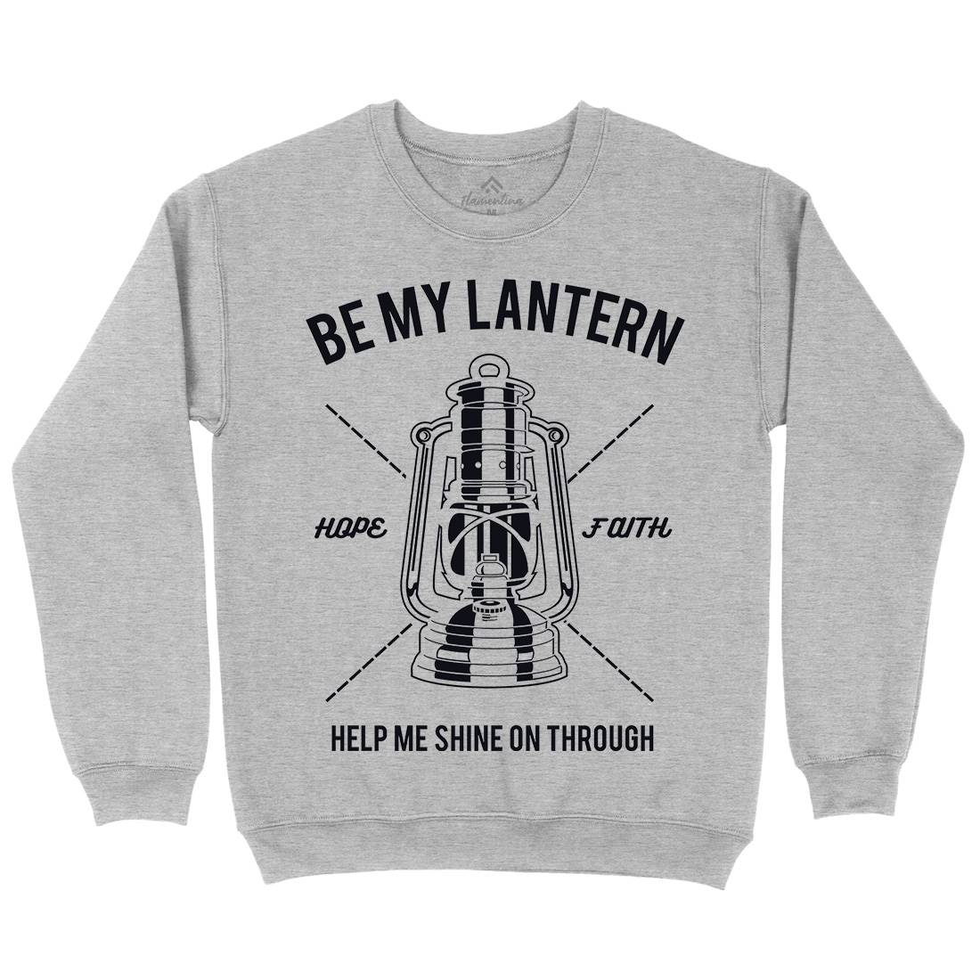 Lantern Mens Crew Neck Sweatshirt Religion A081