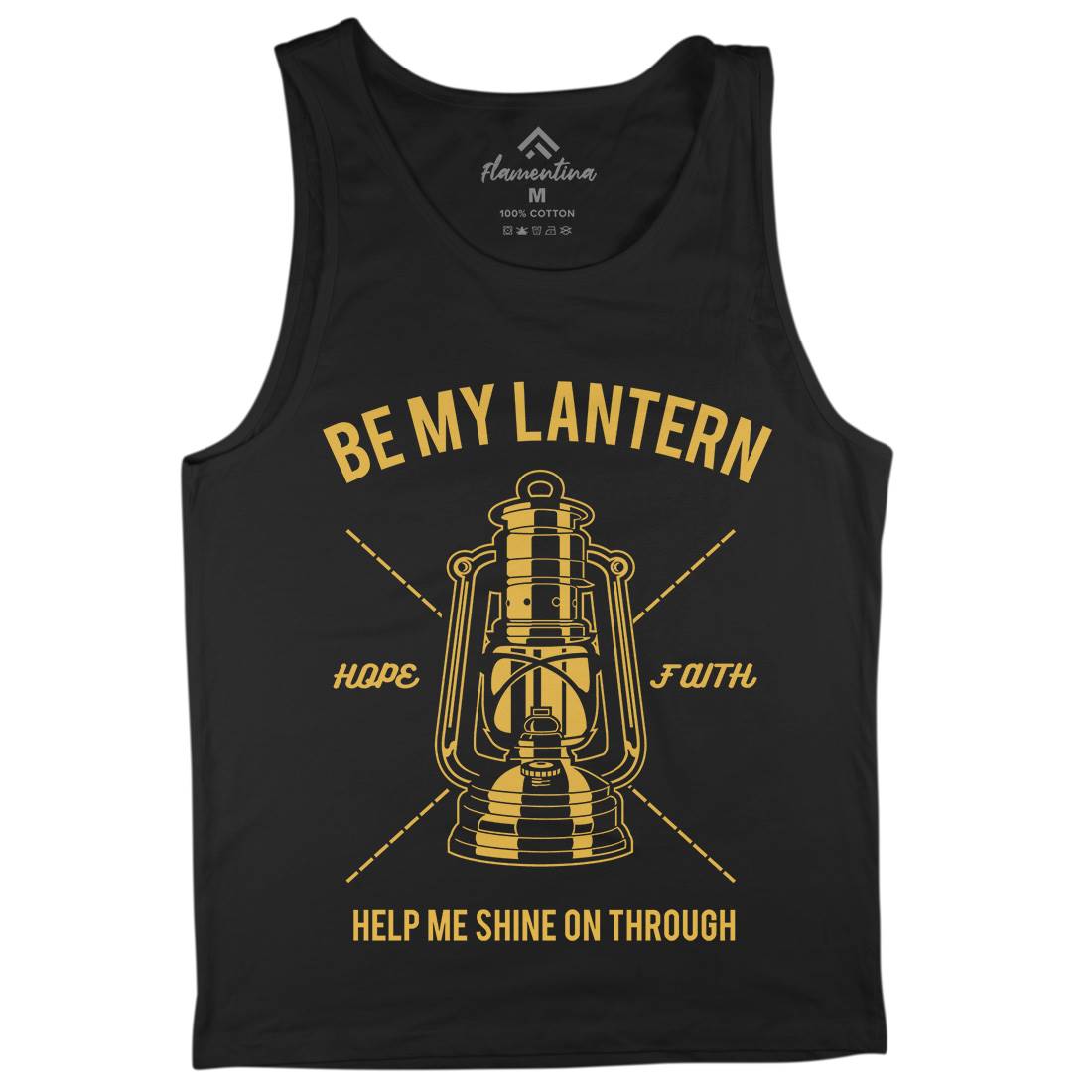 Lantern Mens Tank Top Vest Religion A081