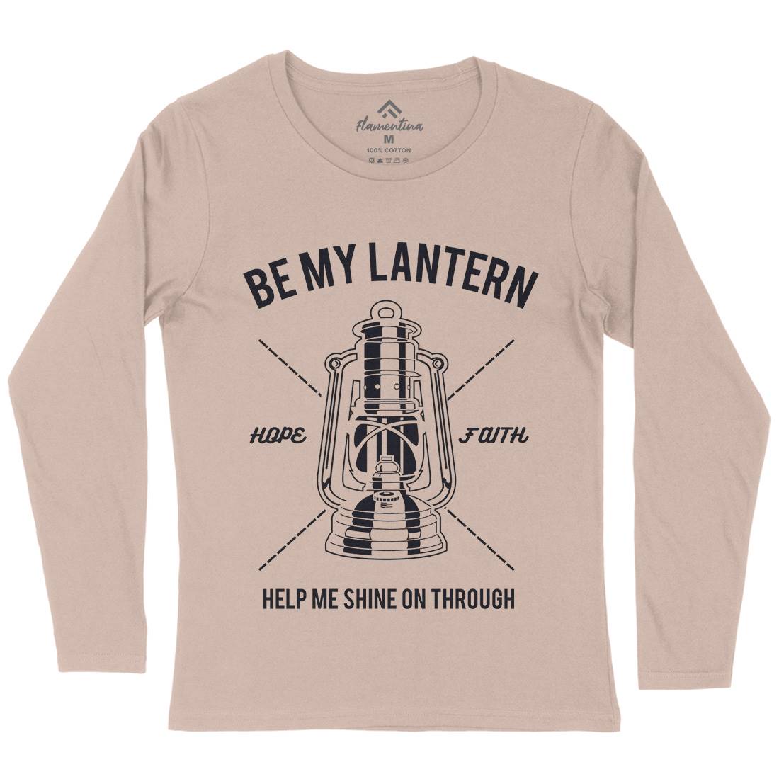 Lantern Womens Long Sleeve T-Shirt Religion A081
