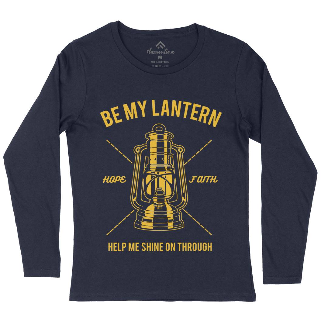 Lantern Womens Long Sleeve T-Shirt Religion A081