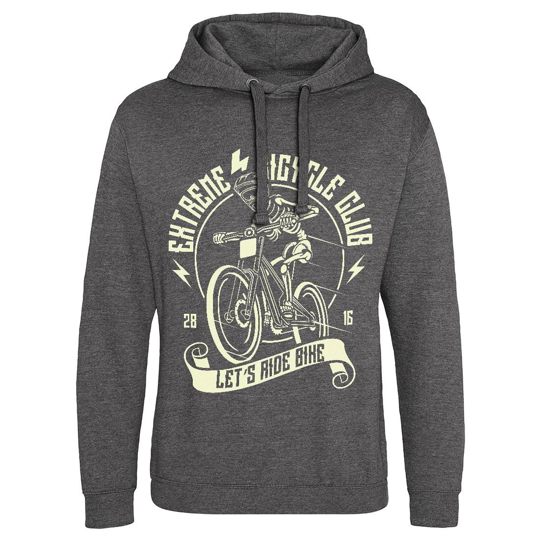 Let&#39;s Ride Bike Mens Hoodie Without Pocket Bikes A083