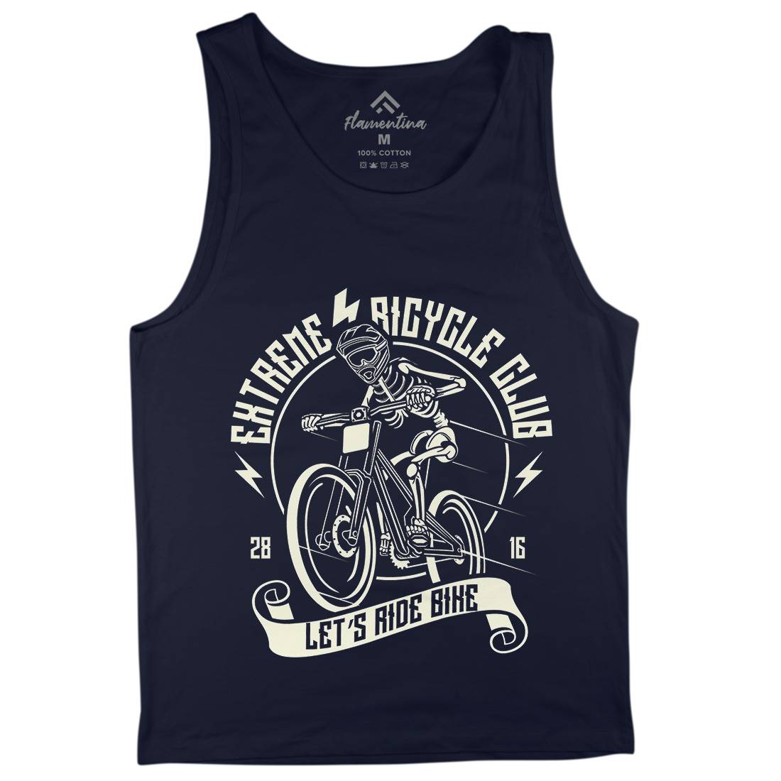 Let&#39;s Ride Bike Mens Tank Top Vest Bikes A083