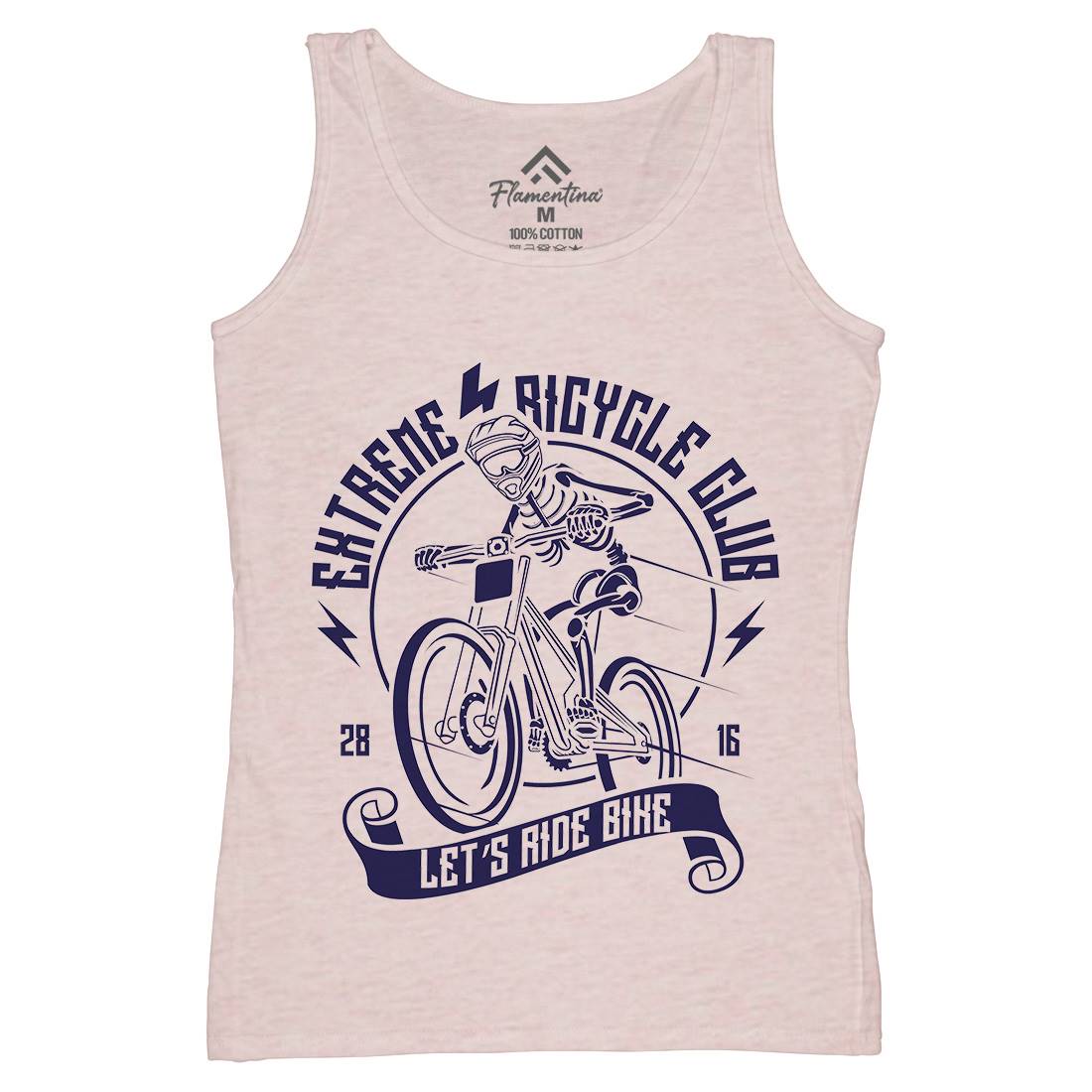 Let&#39;s Ride Bike Womens Organic Tank Top Vest Bikes A083