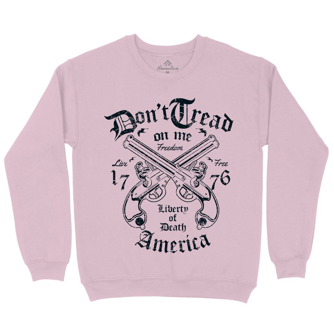 Liberty Of Death Kids Crew Neck Sweatshirt American A084