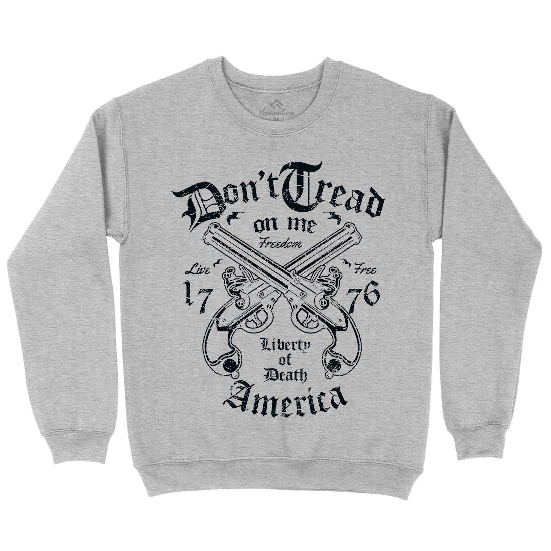 Liberty Of Death Mens Crew Neck Sweatshirt American A084