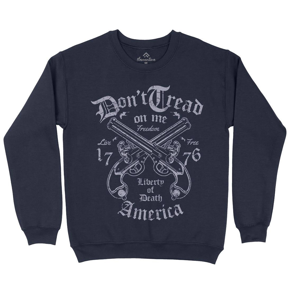Liberty Of Death Kids Crew Neck Sweatshirt American A084