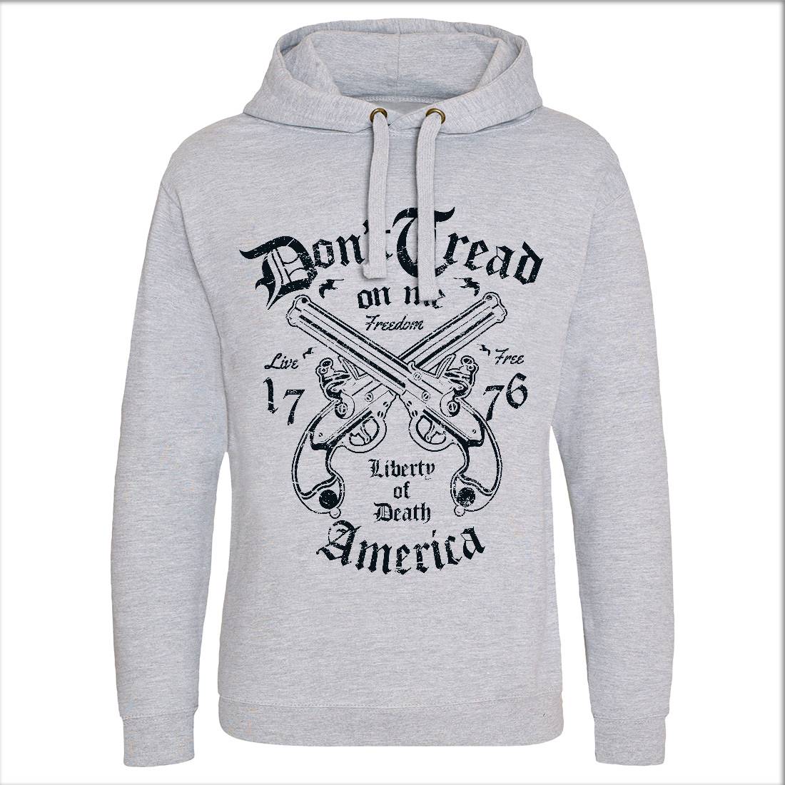 Liberty Of Death Mens Hoodie Without Pocket American A084