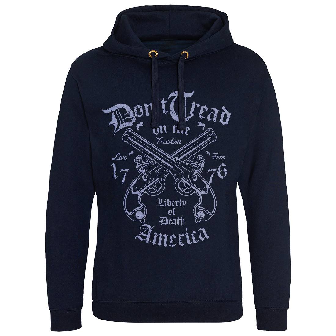 Liberty Of Death Mens Hoodie Without Pocket American A084