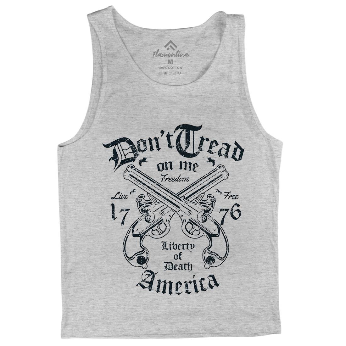 Liberty Of Death Mens Tank Top Vest American A084