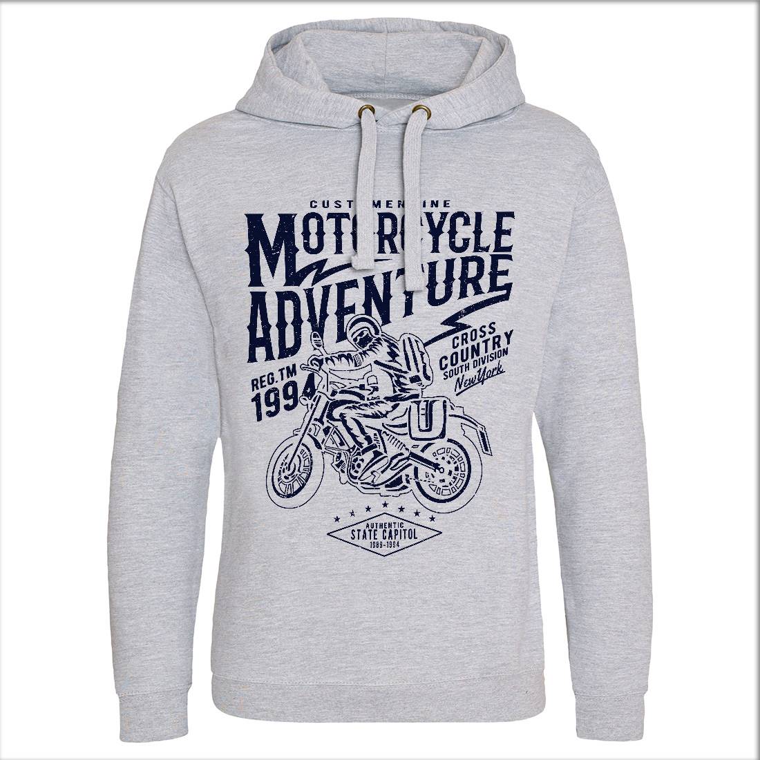 Adventure Mens Hoodie Without Pocket Motorcycles A092