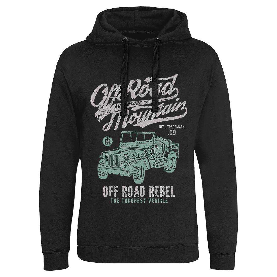 Off Road  Mens Hoodie Without Pocket Vehicles A098