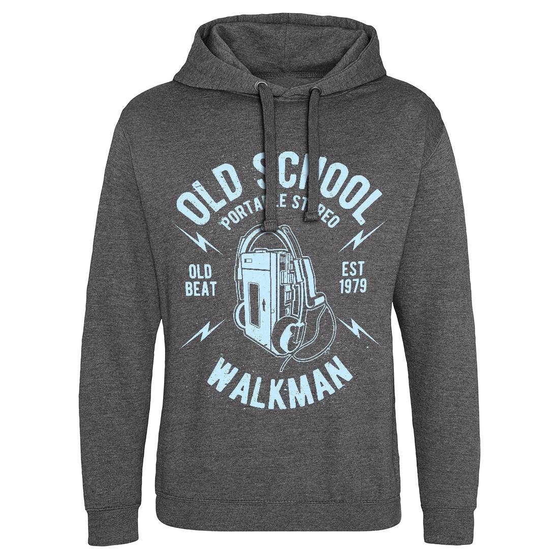 Old School Player Mens Hoodie Without Pocket Music A102