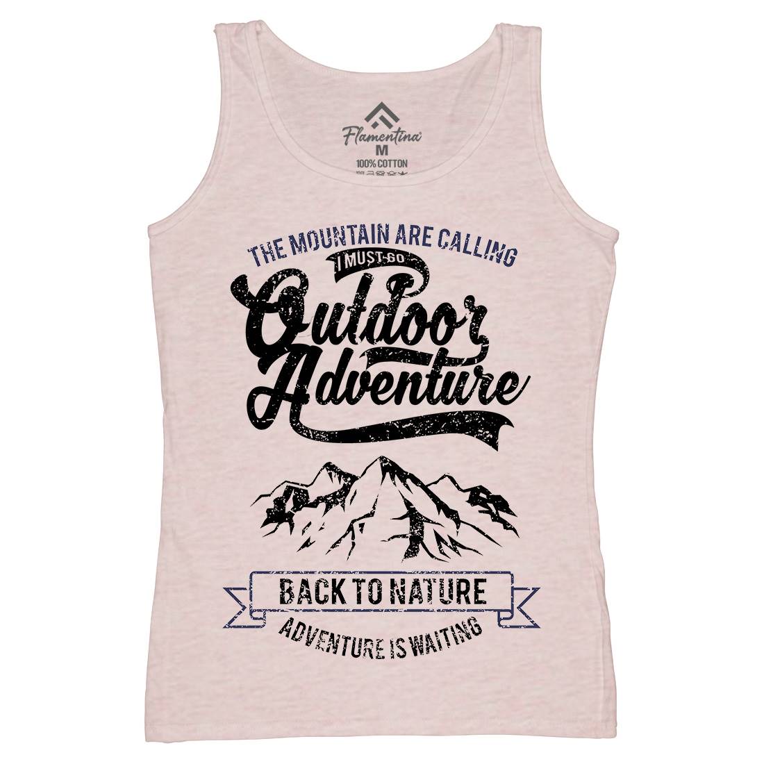 Outdoor Adventure Womens Organic Tank Top Vest Nature A104