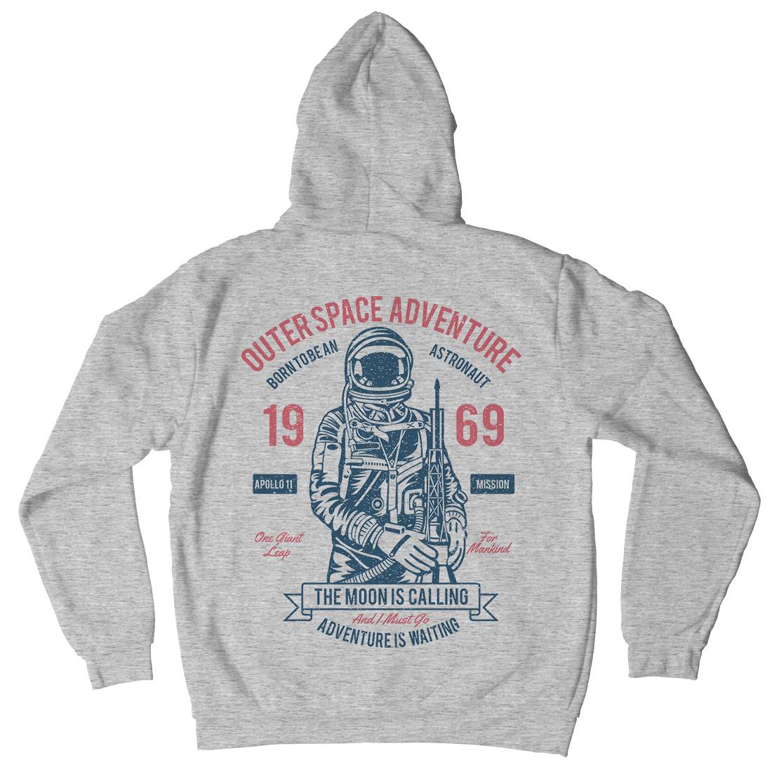 Outer Adventure 69 Kids Crew Neck Hoodie Space A106